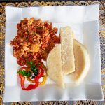 Yam and Sauce
