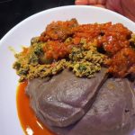 Egusi, Amala With Turkey
