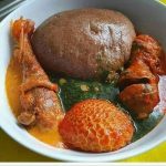 Ewedu/Gbegiri/Omi Obe, Semo With Chicken
