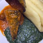 Ewedu/Gbegiri/Omi Obe, Semo With Fish