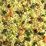 Basmati Fried Rice And Goatmeat