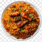 Basmati Jollof Rice And Turkey